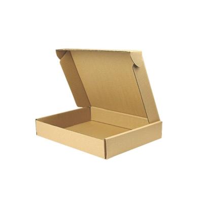 China Recyclable Custom Cuboid Recycled Logo Printed Pink Luxury Corrugated Folding Kraft Paper Packaging Box for sale