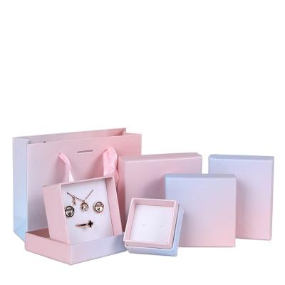 China Recyclable wholesale custom logo printed gift box for jewelry jewelry packaging for sale