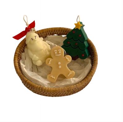 China Other Santa Claus, Gingerbread Man, Snowman Scented Candle Ambiance Christmas Gift Set for sale