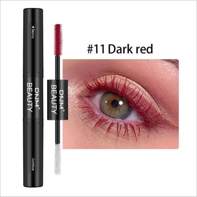 China Queena 4D Mascara 5 Colors Good Quality Colorful Water Resistant Eyelash Silk Mascara Eye Makeup Mascara for sale