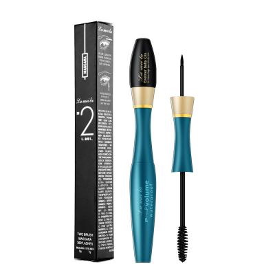 China Queena Top Quality Custom Private Label 4D Fiber Mascara Waterproof Long Lasting Black 4d Lengthening Mascara for sale