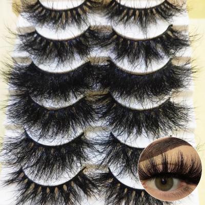 China 2021 100% Hand Made Wholesale New Arrival Hot Selling Queena Mink Fur Lashes Private Label 3D Mink Eyelashes for sale