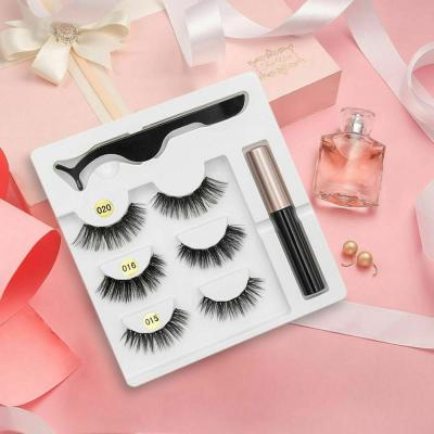 China Full Natural Bottom 3d Strip Mink Lashes Mink Lashes Sellers 3d 25mm Dramatic Mink Eyelash for sale