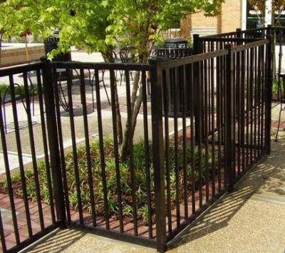 China Easily Assembled Custom Metal Fence Panel Aluminum Easily Assembled Veranda Aluminum Fencing for sale