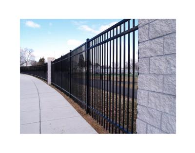 China Easily Assembled Modern Custom Design Solid Aluminum Aluminum Slat Fence Panels for sale