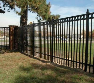 China Modern Design Professional Custom Vertical Yard Plate Easily Assembled Aluminum Barrier for sale