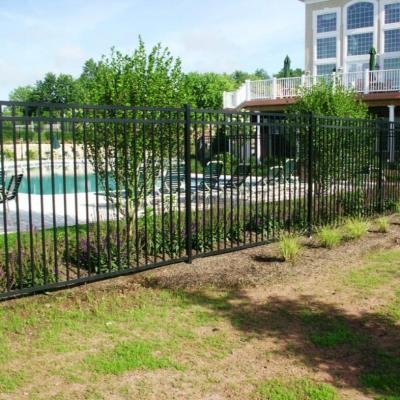 China Easily Assembled Professional Custom Garden Pool Fence Gates Aluminum Decorative Barrier for sale