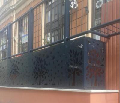 China Factory Trade Easily Assembled Custom Laser Cut Steel Sheet Metal Fence Panels for sale