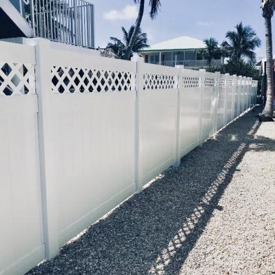 China Newly Easily Assembled Customized PVC Design Fence Panels Vinyl Picket Fence for sale