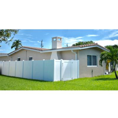 China Easily Assembled Custom Easily Assembled Exterior Cheap PVC Fence Kit From China Factory for sale