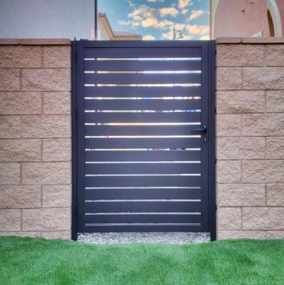 China Easily Assembled Outdoor Aluminum Garden Barriers And Gates Privacy Fencing for sale