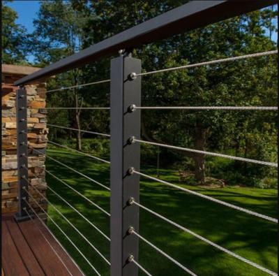 China Excellent Modern Cheap Modern Indoor Outdoor Custom Cable Railing Systems for sale