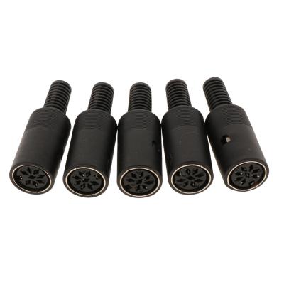 Cina Customized Insulated M Series M8 M12 Female Jack Socket Connector Plug in vendita
