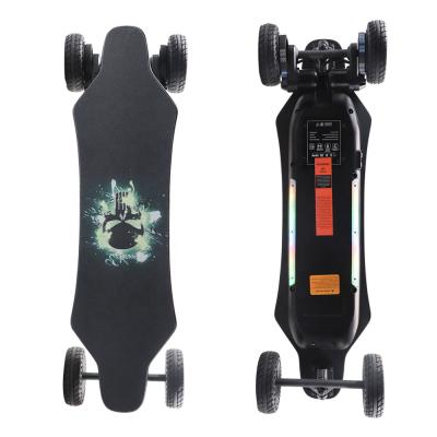 China USA warehouse adult factory customized to build diy electric longboard belt motor 1000W all terrain longboard suv longboard for sale