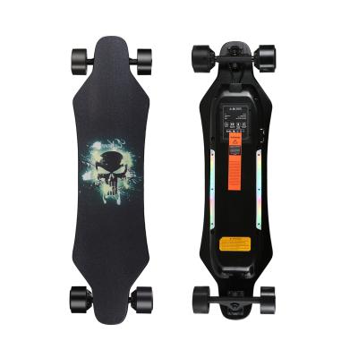 China Adult US Warehouse 35km/h DC Motor 900w Direct Drive Brushless Electric Skateboard Offroad Longboard for sale