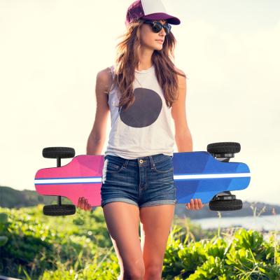 China 100% deck scooter 21.6v skate board 8000mah motor electric longboard belt motor electric skateboard jking adult for sale