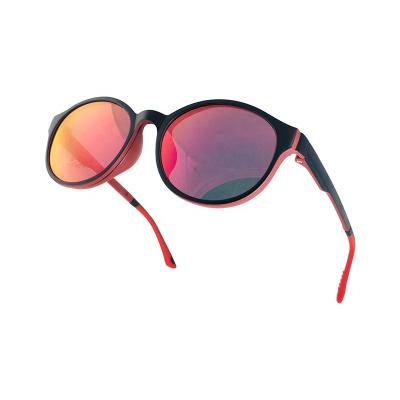 China 2022 newest arrival luxury glass designed high quality clip on clip on good fit sunglasses for mink training for sale