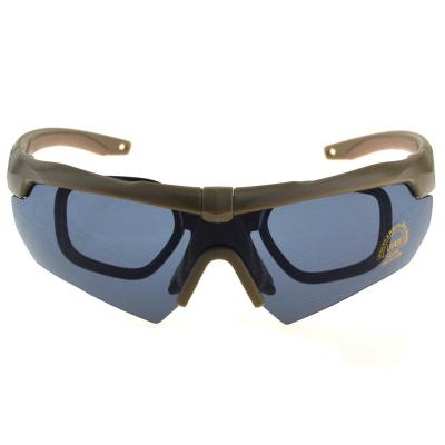 China Resistance High Print Black Frames Night Vision Fog Hunting Increasing Sun Shade Glass Eyewear Promotion Recycling Military Goggles for sale