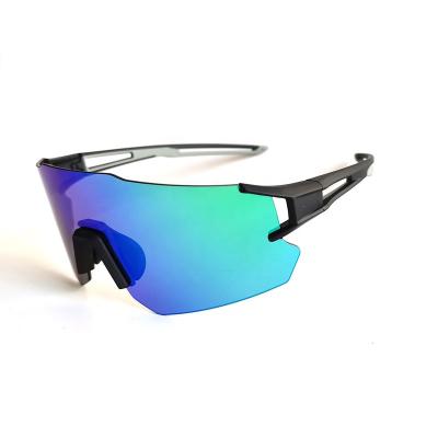 China 2021 Sale Designed Unisex Sunglasses OEM TR90 Lens Sports Glasses Best Newest UV Protection Shade Rimless Sun Glasses for sale