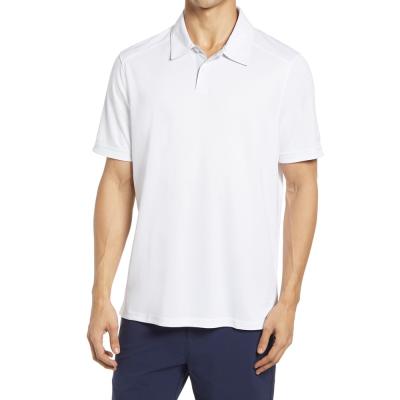 China Custom Made Anti-Wrinkle Anti-Wrinkle Men's Lightweight Breathable 100% Polyester Performance Golf Polo Shirt for sale