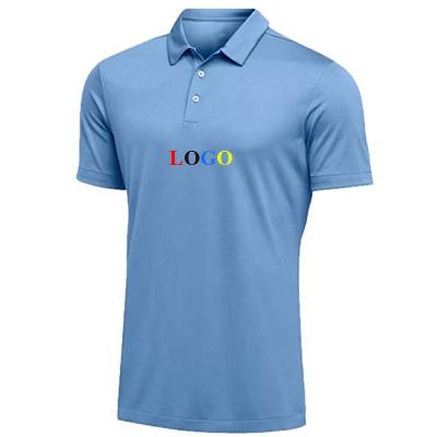 China Anti-Wrinkle Anti-Wrinkle Men's Short Sleeve Polo Shirt Custom New Logo Polo Shirt Cotton Oversized for sale