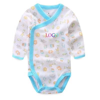 China Custom Newborn 100% Cotton 100% Cotton Baby Boy Clothes 100% Cotton Boys Rompers for sale