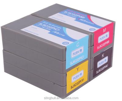 China COMPATIBLE SJIC22P ink cartridge ink cartridge compatible with Epson TM-C3500 (ColorWorks C3500) GHS color label printer for sale