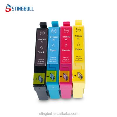 China Compatible T1281-T1284 T1281 T 1281 compatible ink cartridge compatible for Epson SX430W SX435W SX438W SX440W for sale