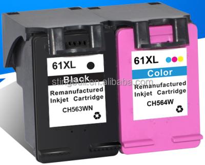 China Remanufactured remanufactured ink cartridge compatible for hp61 black ink cartridge for sale