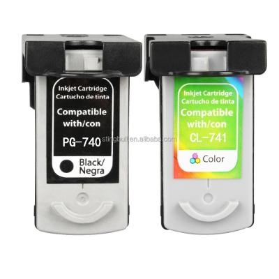 China PG740 PG-740 PG-740XL Remanufactured Ink Cartridge COMPATIBLE PAGE 740 CL741 CL-741 for sale