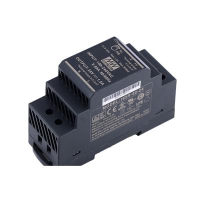 China Meanwell SMPS HDR-30-15 30W 15V 2A AC-DC Ultra Slim Step Form Din Rail Changeover Power Supply HDR-30-15 for sale