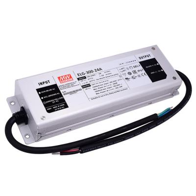 China Medium Well 300W LED Outdoor Waterproof Driver ELG-300-24A-3Y Driver ELG-300-24A-3Y IP67 Dimmable LED Driver ELG-300-24A IP67 for sale