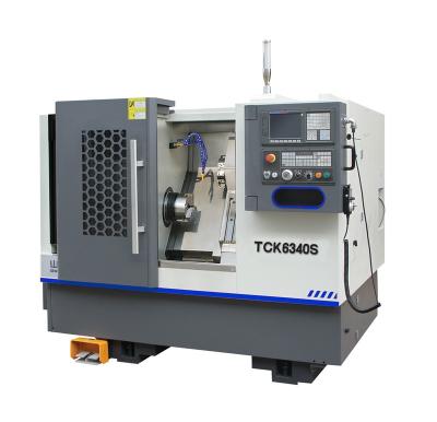 China Hotels Tck6350 High Precision Lathe And CNC Machining Bed 3 Axis TCK400S TCK6350 Oblique Mechanical Lathe for sale