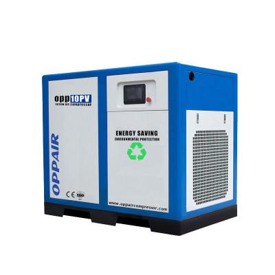 China Lubricated 11kw Screw Air Compressor Permanent Magnet Screw Air Compressor for sale