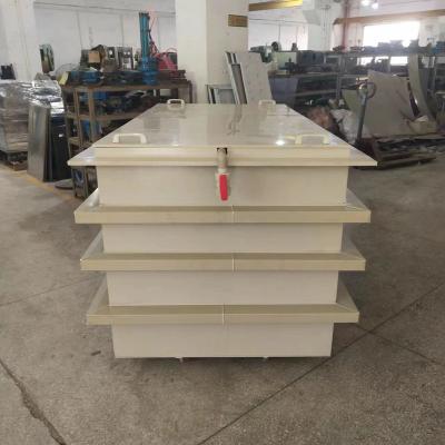 China Building Material Stores Stainless Steel Machinery Electroplating Electroplating Rectifier Plating Chrome Machine pp Electropolishing Tank for sale