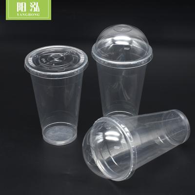 China Custom PLA Single Wall Disposable Biodegradable And Compostable Cup With Lid For Juice for sale