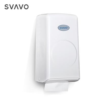 China SVAVO New Modern Design Double Rolls Toilet Paper Dispenser Two Same Rolls Toilet Paper Dispenser V-940C for sale