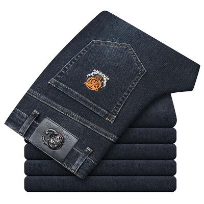 China European and American style QUICK DRY high-end jeans straight men and soft casual pants for sale