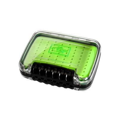 China SF Foam Fly Fishing Box Easy Split Thick Thick Strong Lure Box Plastic Waterproof Double Pocket Plastic Side Clear Lure Box for sale