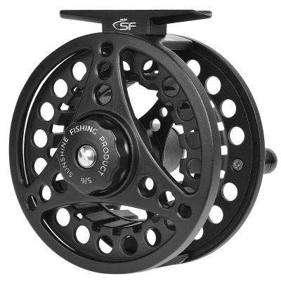 China Aluminum Alloy Big Shaft Fly Fishing Reel With Aluminum Alloy Body 3/4wt 5/6wt 7/8wt Die Cast Fly Reel For Trout Bass Carp Pike Panfish for sale