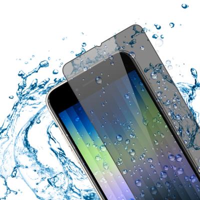 China 2022 Hot Transparent Mobile Phone Amazon Anti-fingerprint 9H Privacy Tempered Glass Screen Protector For Apple iPhoen Se 2022 for sale