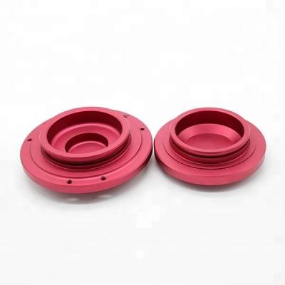 China Red Anodized CNC Aluminum Tower Aircraft Aluminum Parts for sale