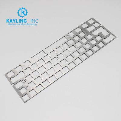 China OEM Precision Aluminum Keyboard Frame Custom Aluminum Mechanical CNC for sale