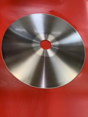 China Wear Resistance Super Thin Ronnd Cutting Disc Large Log Saw Blade Tissue Paper Cutting Blade for sale