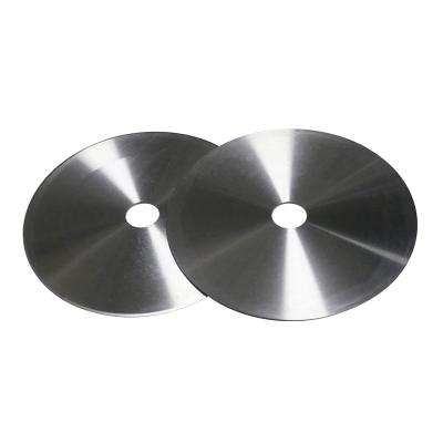 China Wear Resistance 610mm Big Round Knife Log Saw Blade For Slitting Tissue Paper for sale