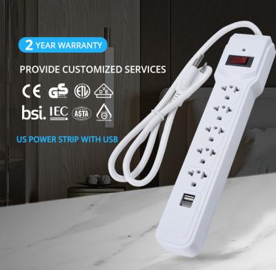 China Easy Installation Universal Power Strip Socket 5V-4A USB Desktop Socket Panel High Multi Power Extension Board for sale