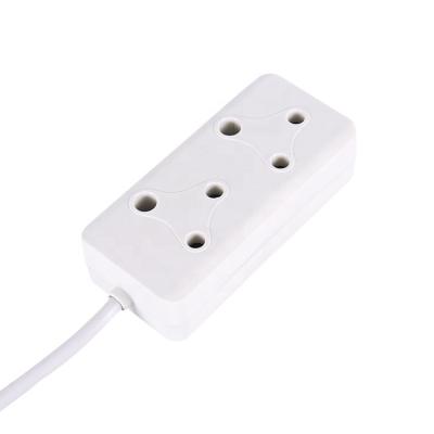 China Residential / General Purpose South African Type 3m Plug and Socket with Extension Power Cord Male to Female Power Cord Extension for sale