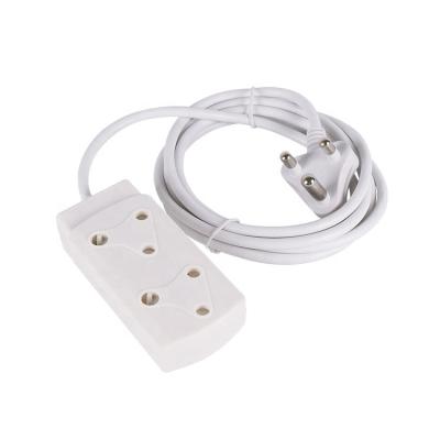 China South African Plug And Socket Residential / General Purpose Hot Selling With Extension Cable Power Cord for sale