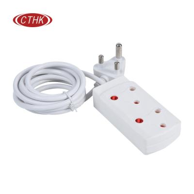 China High quality South African type plug and convenient factory outlet with extension for sale