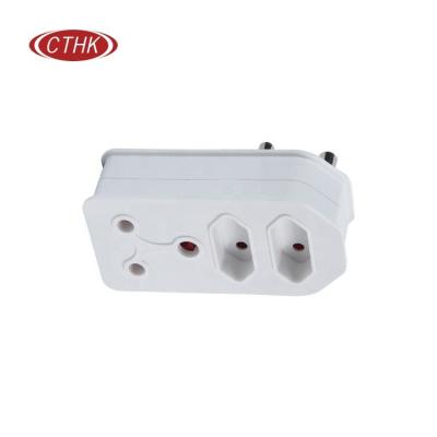 China Easy Installation Factory Wholesale South Africa Adapter Plug SA To EU Conversion Plug for sale